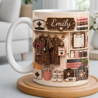Custom Nurse Mug personalization view for Nurse