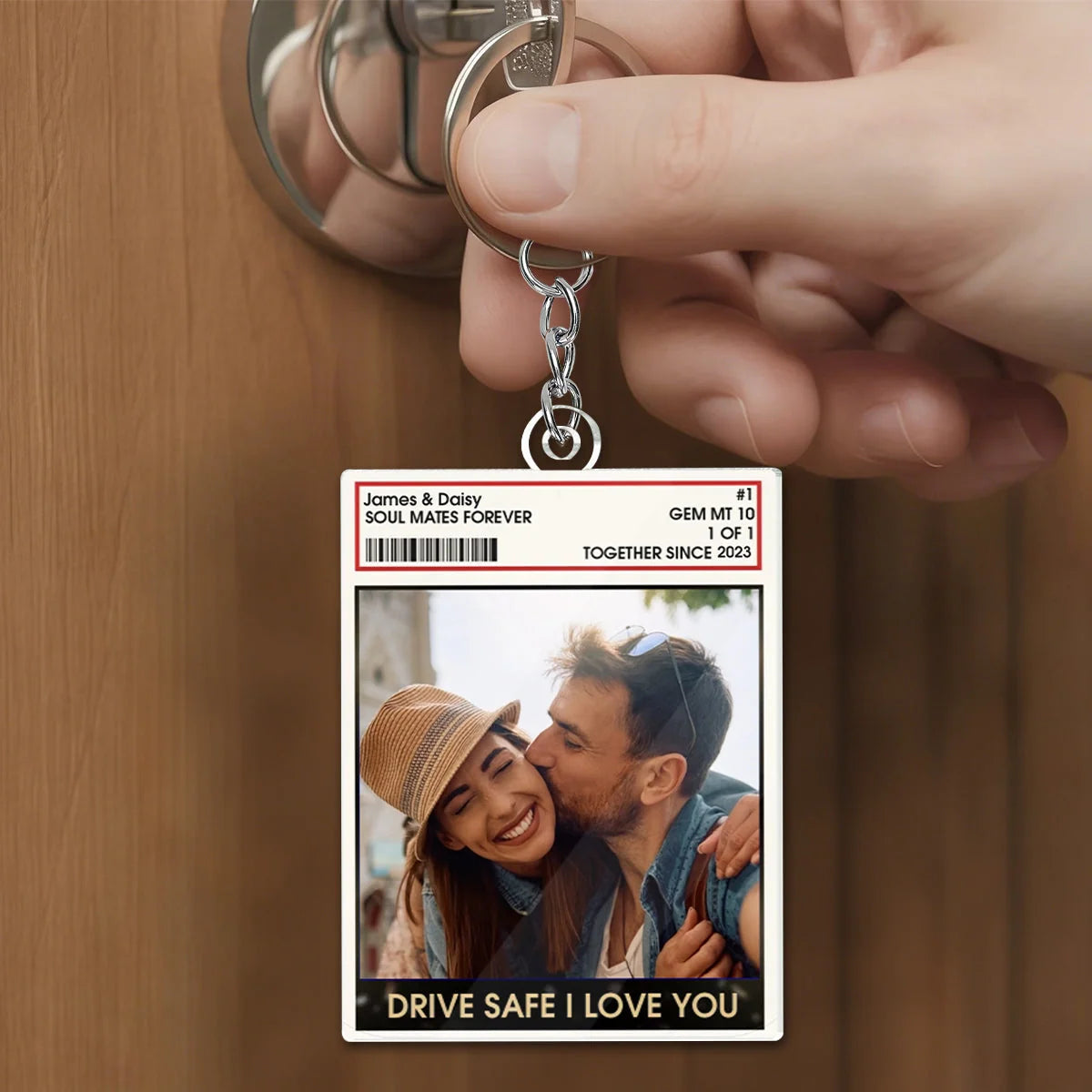 "You and Me We Got This" Personalized Couple Photo Acrylic Keychain - Anniversary Gift for Husband & Wife