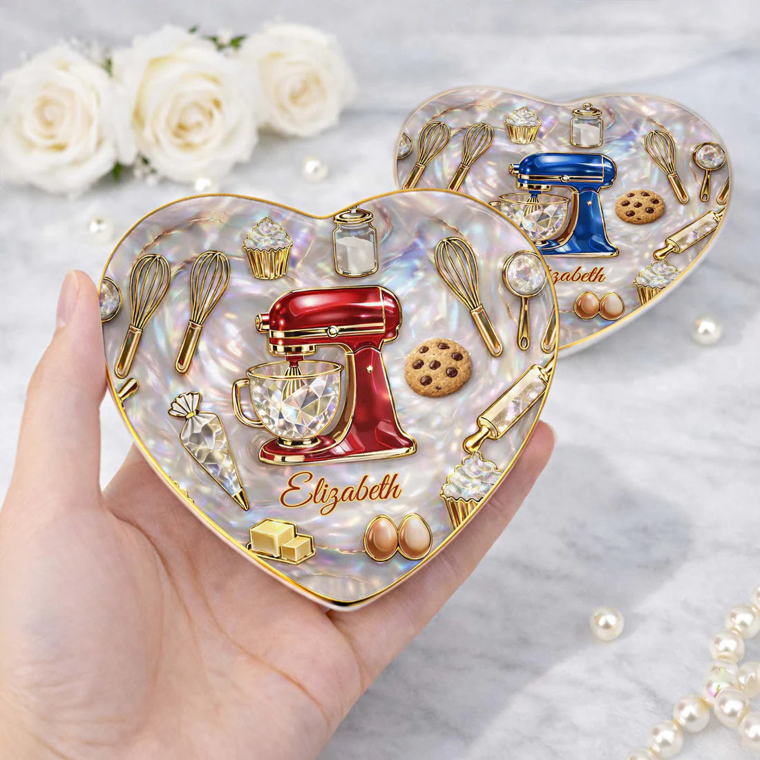 Personalized Baking Gift for Mom with personalized design details for meaningful gifting image 6
