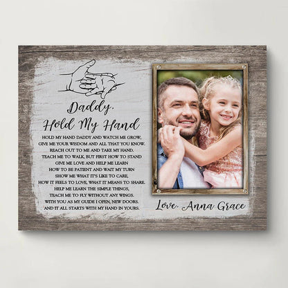 Dad Custom Photo Canvas