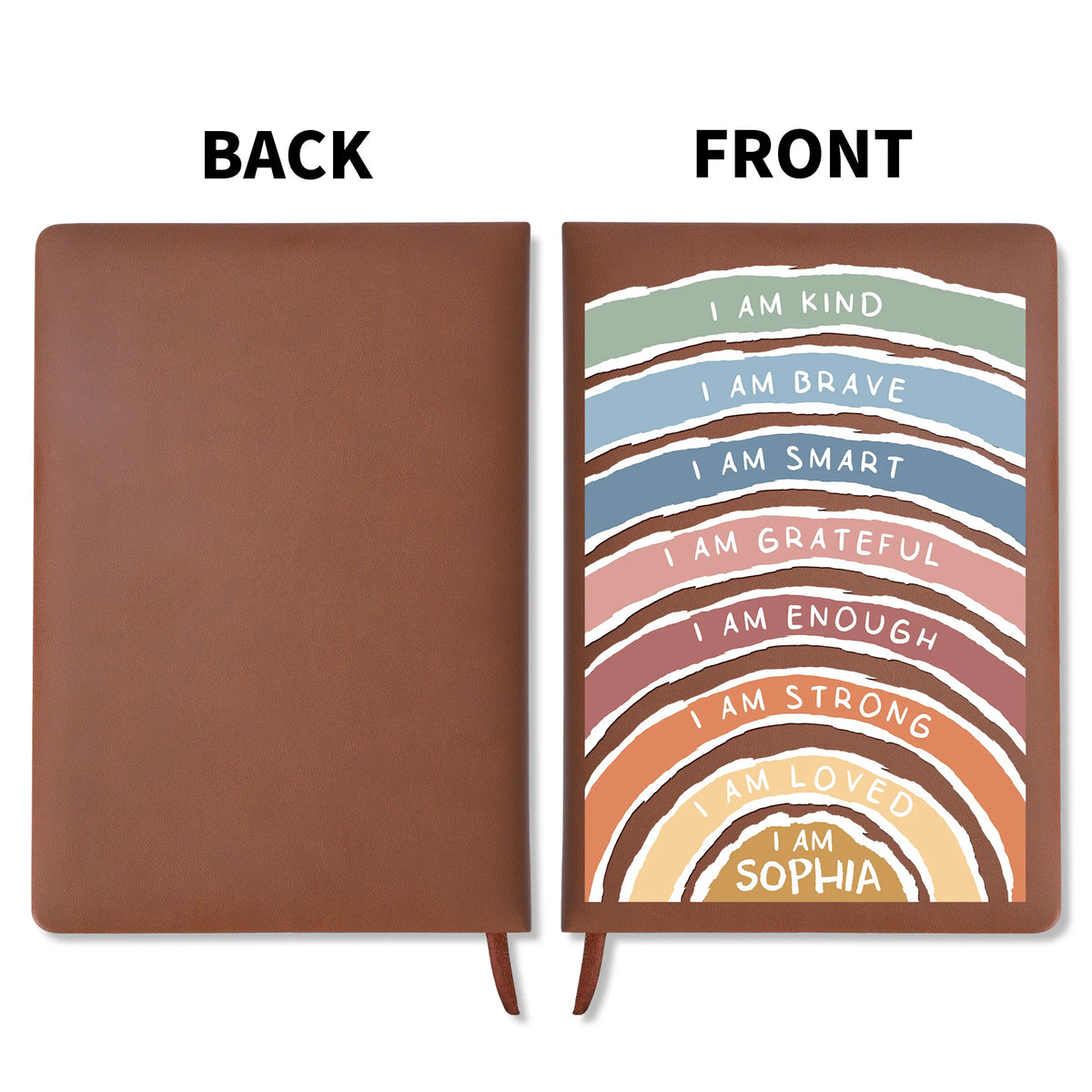 I Am Kind, Brave, Smart, Journal With Inspirational Messages