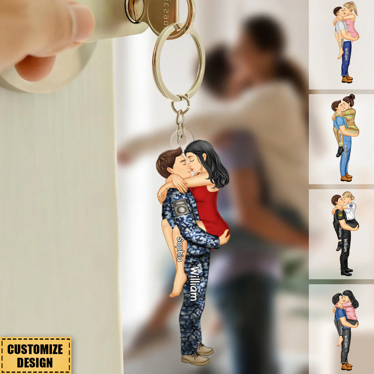 Keychain detail view for Couples