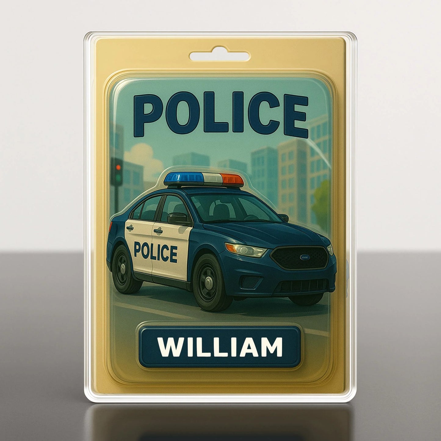 Personalized Police Academy Graduation Gift personalization view for Military / Veteran