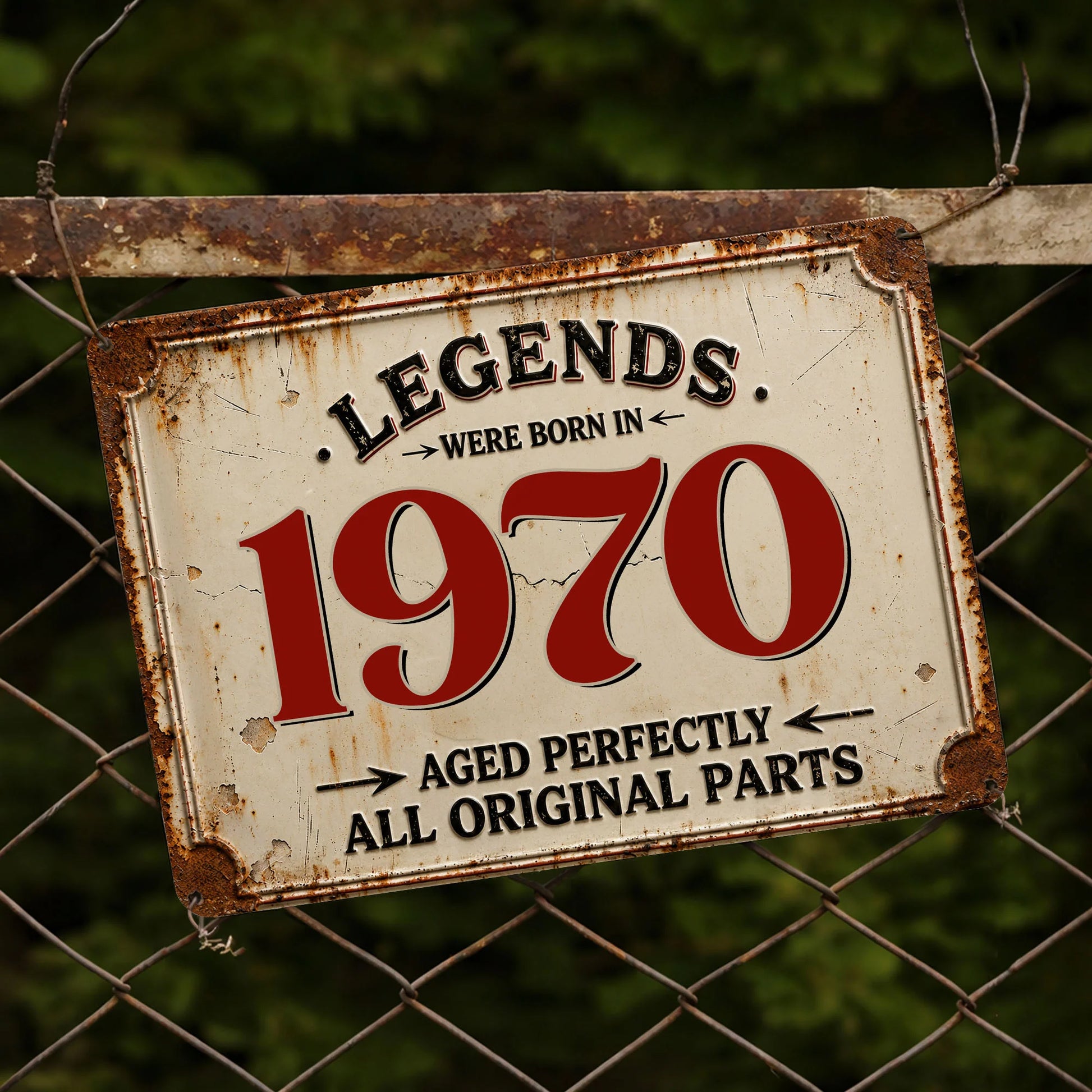 Metal Sign gift-ready design for Dad