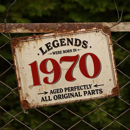 Metal Sign gift-ready design for Dad