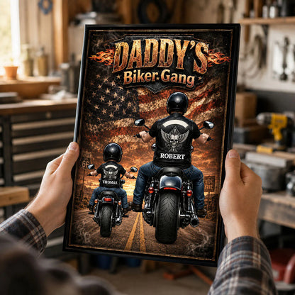 Canvas / Poster gift-ready design for Dad