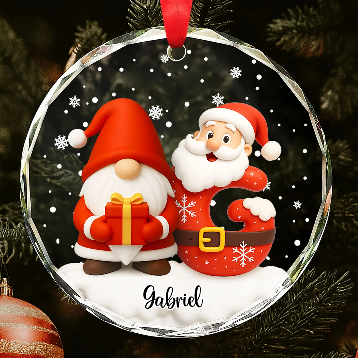 Capture The Magic Of Christmas Santa And Gnome