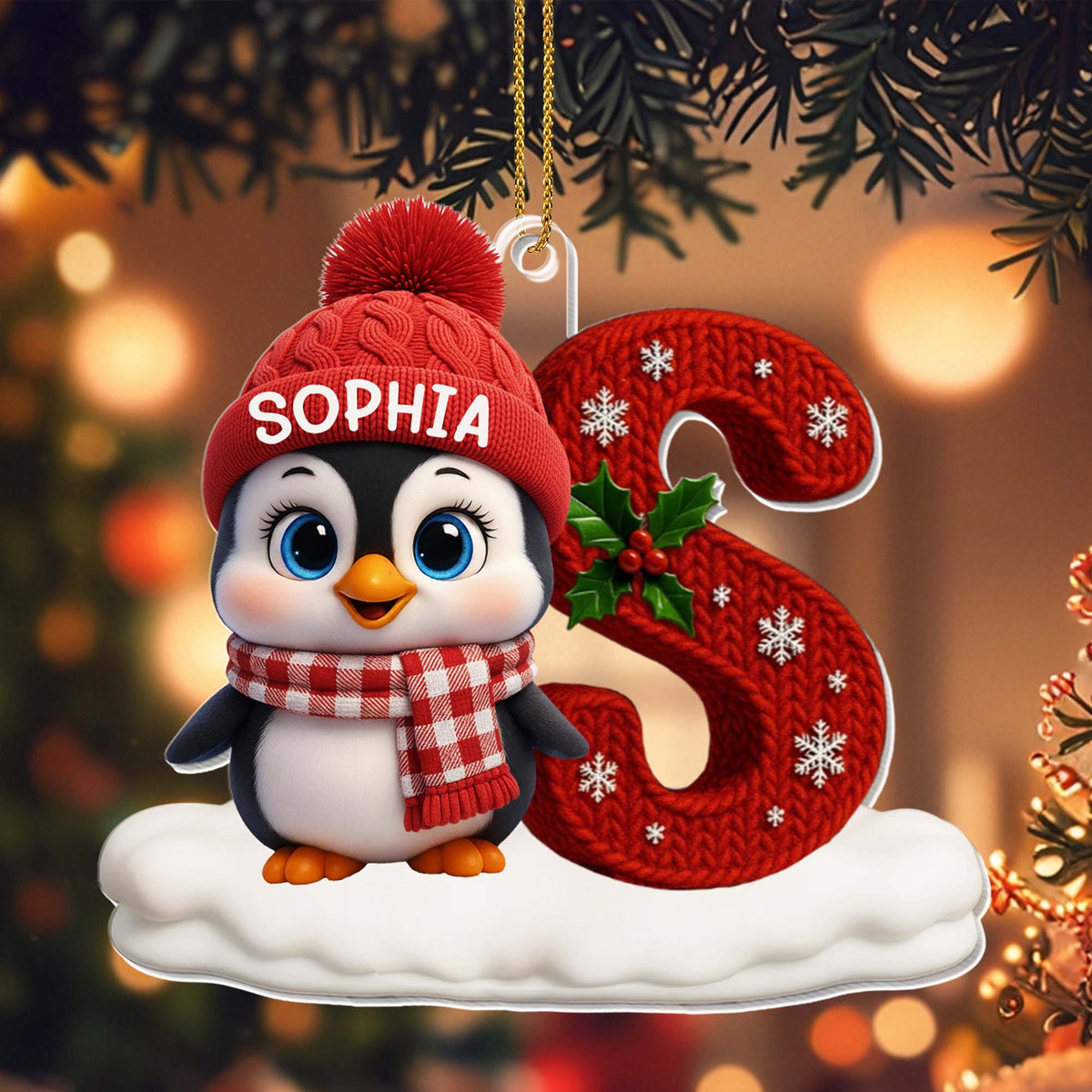 Celebrate The Holiday Spirit With Penguin And Snow