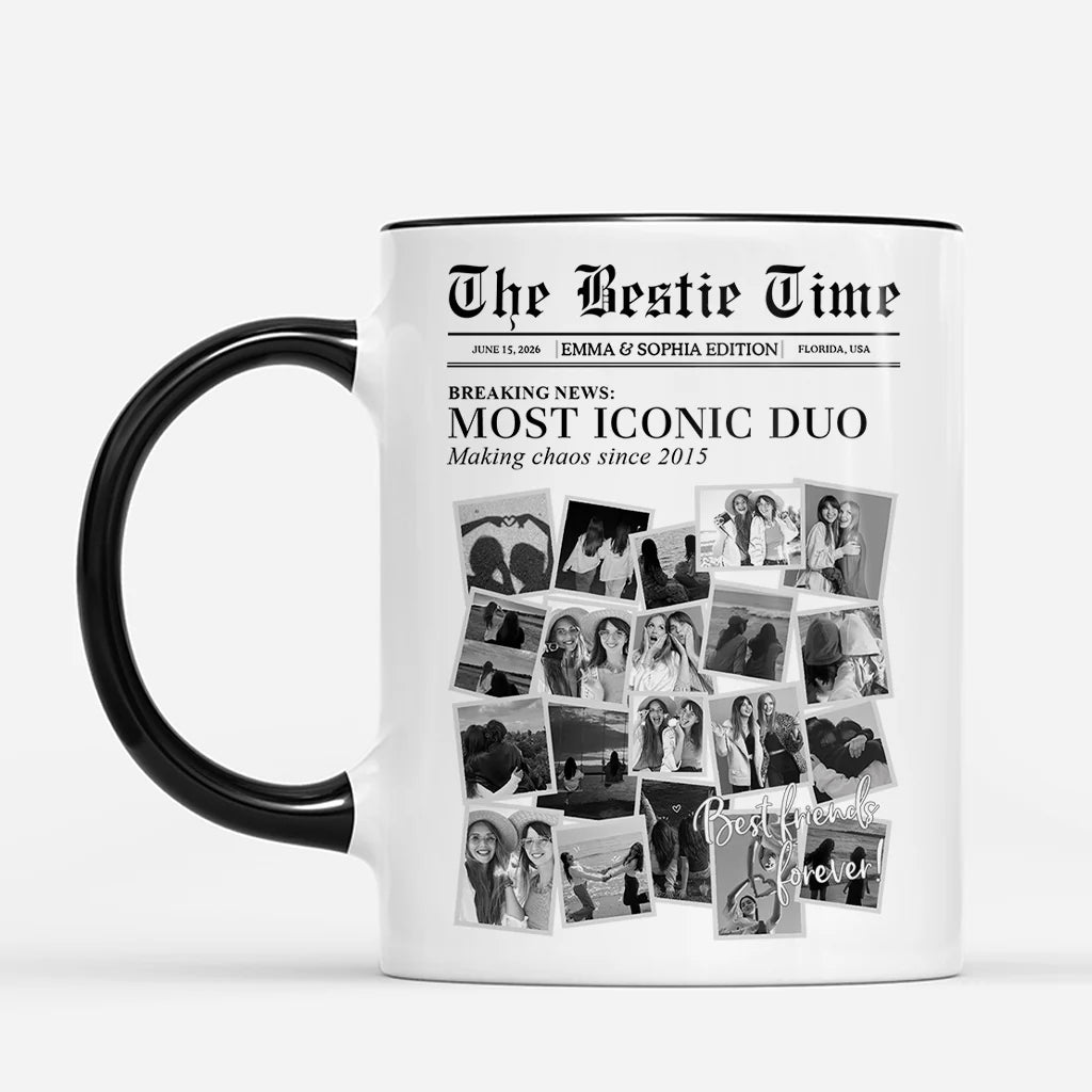 Personalized Best Friends Photo Mug personalization view for Best Friends