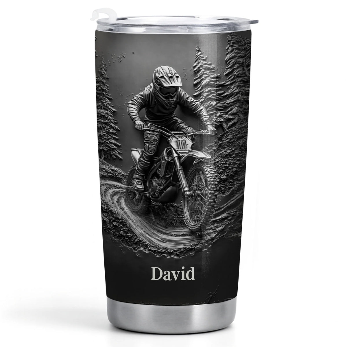 Experience The Thrill Of The Ride, Motorcycle And Rider