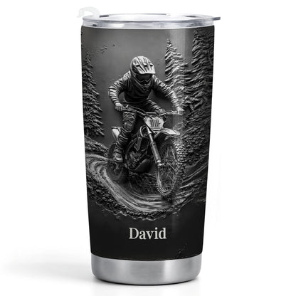 Experience The Thrill Of The Ride, Motorcycle And Rider