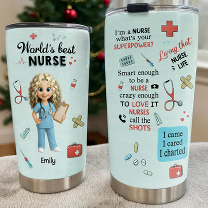 Tumbler gift-ready design for Nurse