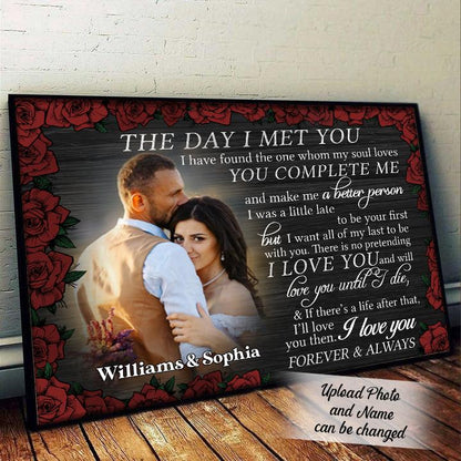 Best Valentine Gift For Girlfriend, The Day I Met You Custom Photo Canvas Gift For Couple banner_568451bb-135c-4adc-a1d4-8fcbec1d7c3a.jpg?v=1673233988