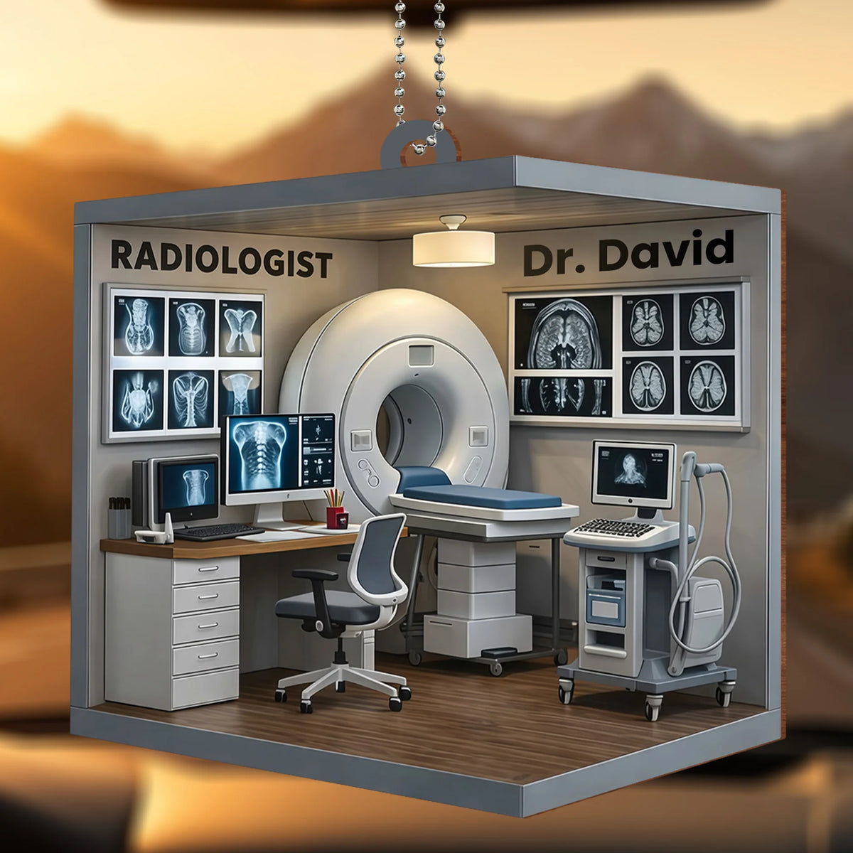 Personalized Radiologist Office Design With MRI Machine