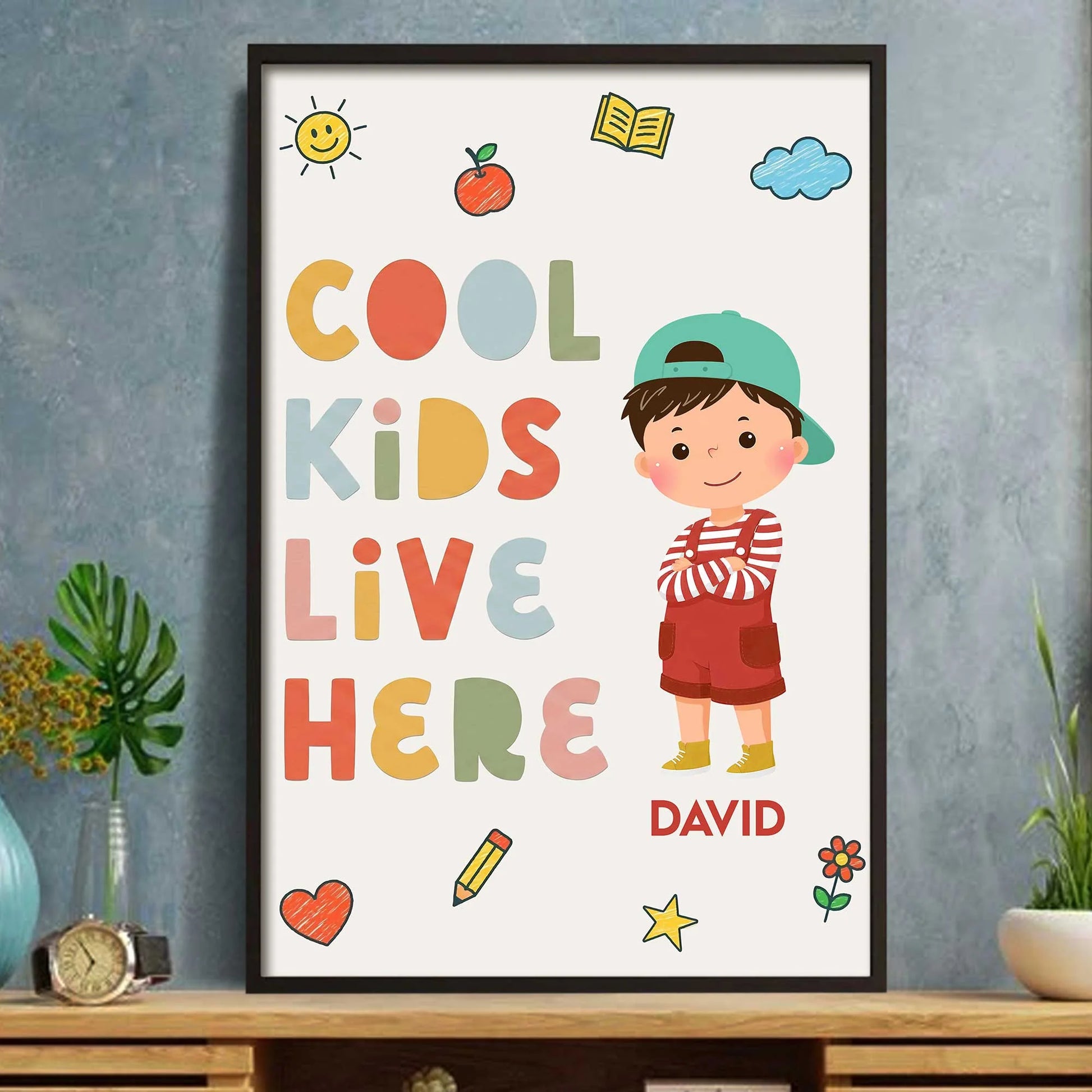 Canvas / Poster detail view for Kids/Babies