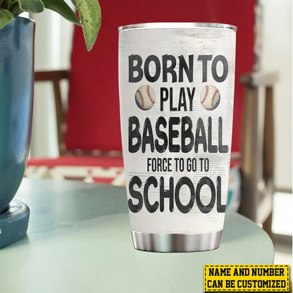 Custom Baseball Kids Tumbler for Mom with personalized design details for meaningful gifting image 7