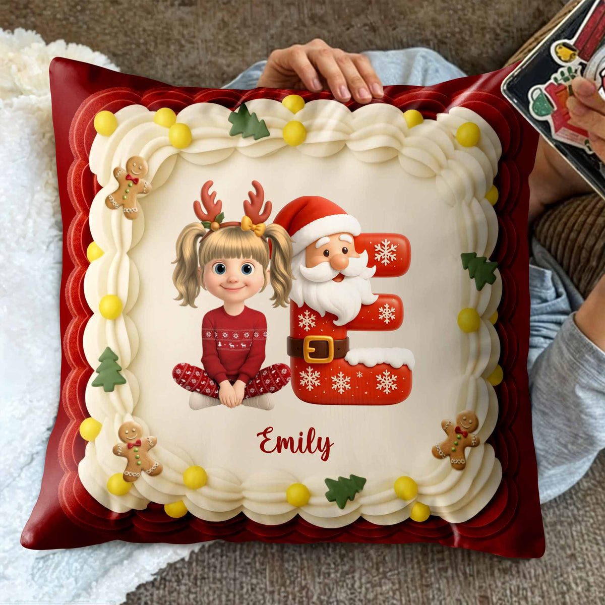 Celebrate A Magical Christmas With Santa And Reindeer