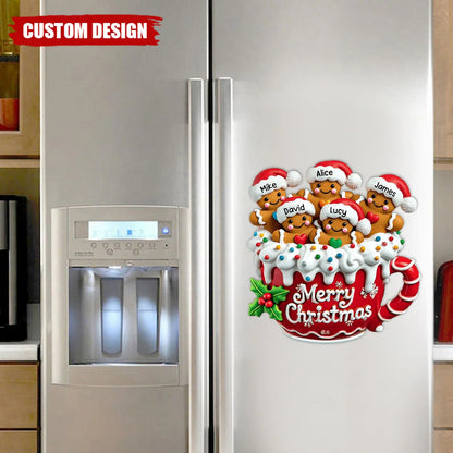Decal / Sticker material and size view - Custom Christmas Decal