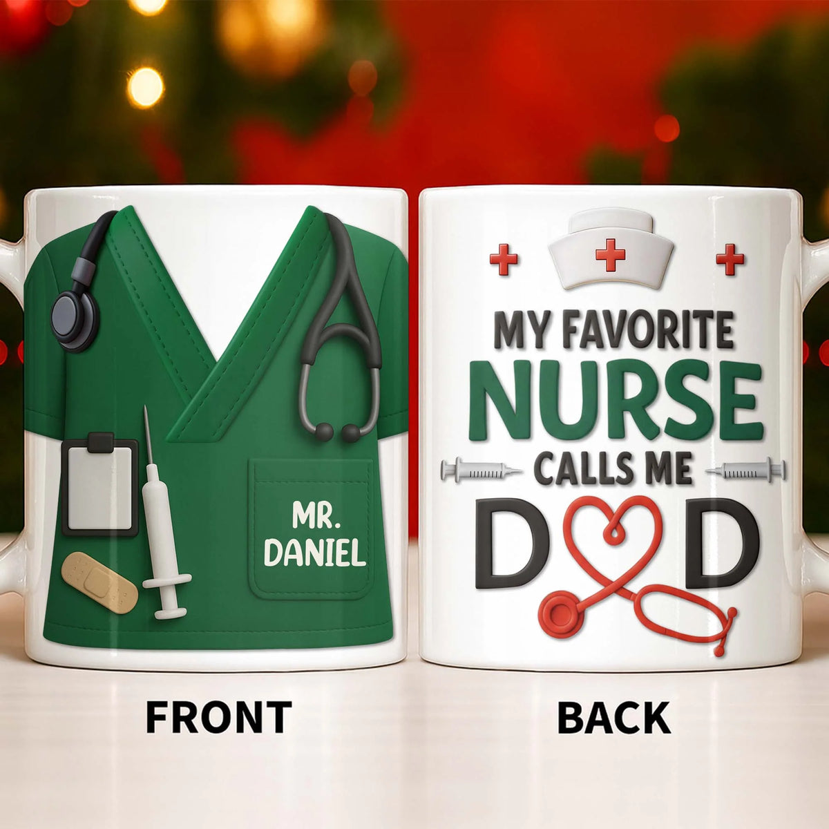 Customizable Nursing Professional Design