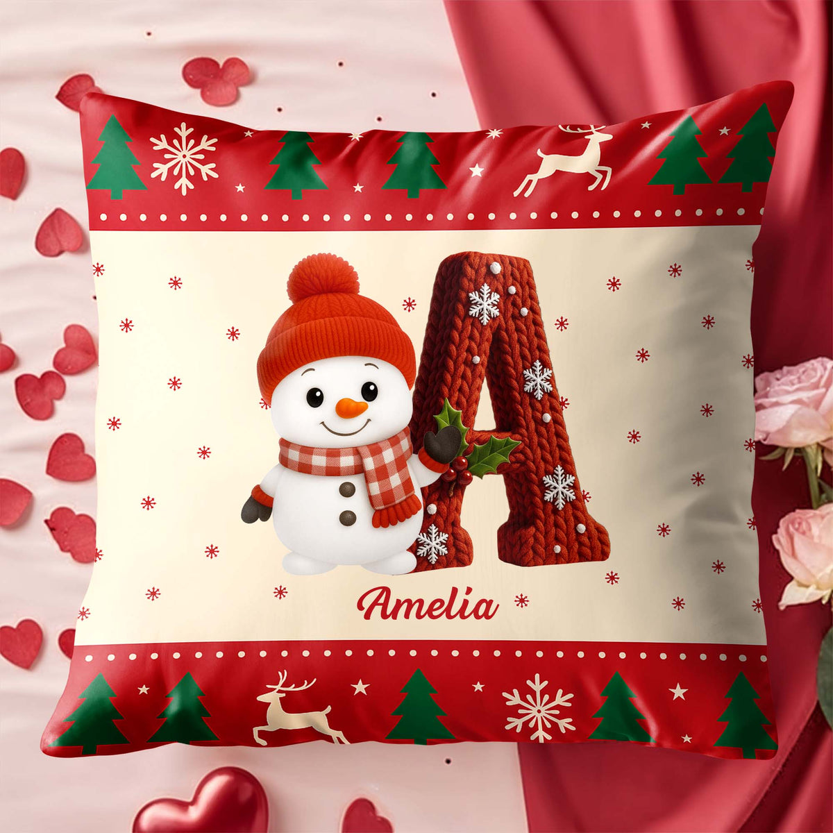 Celebrate The Warmth Of The Season With Snowman And Holiday Trees