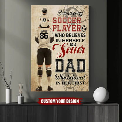 Canvas / Poster detail view for Dad