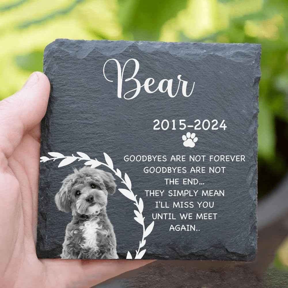PRINTS10 Goodbyes Are Not Forever Stole Dog Stone 891519