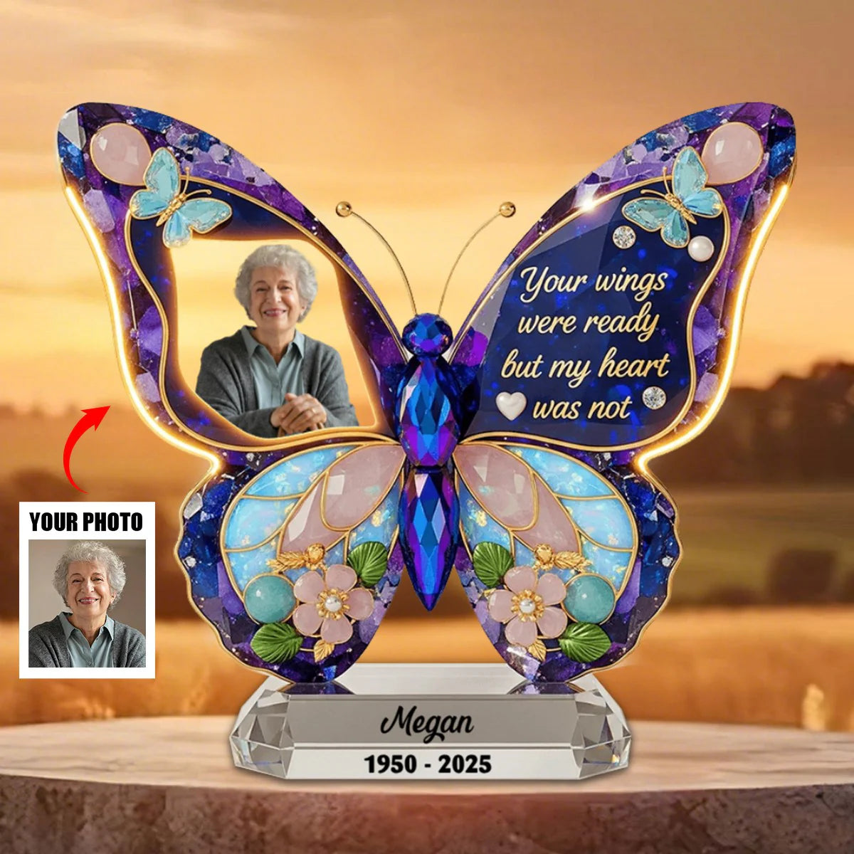 Plaque detail view for Mom