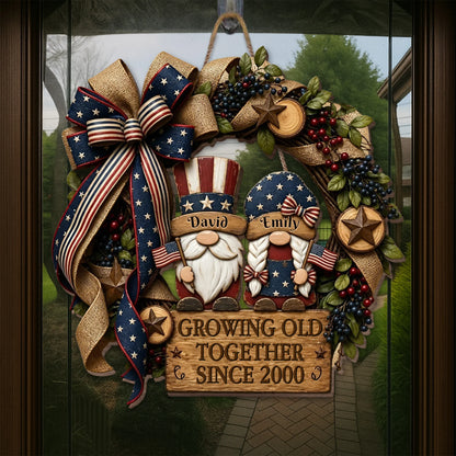 Wood Sign gift-ready design for Couples