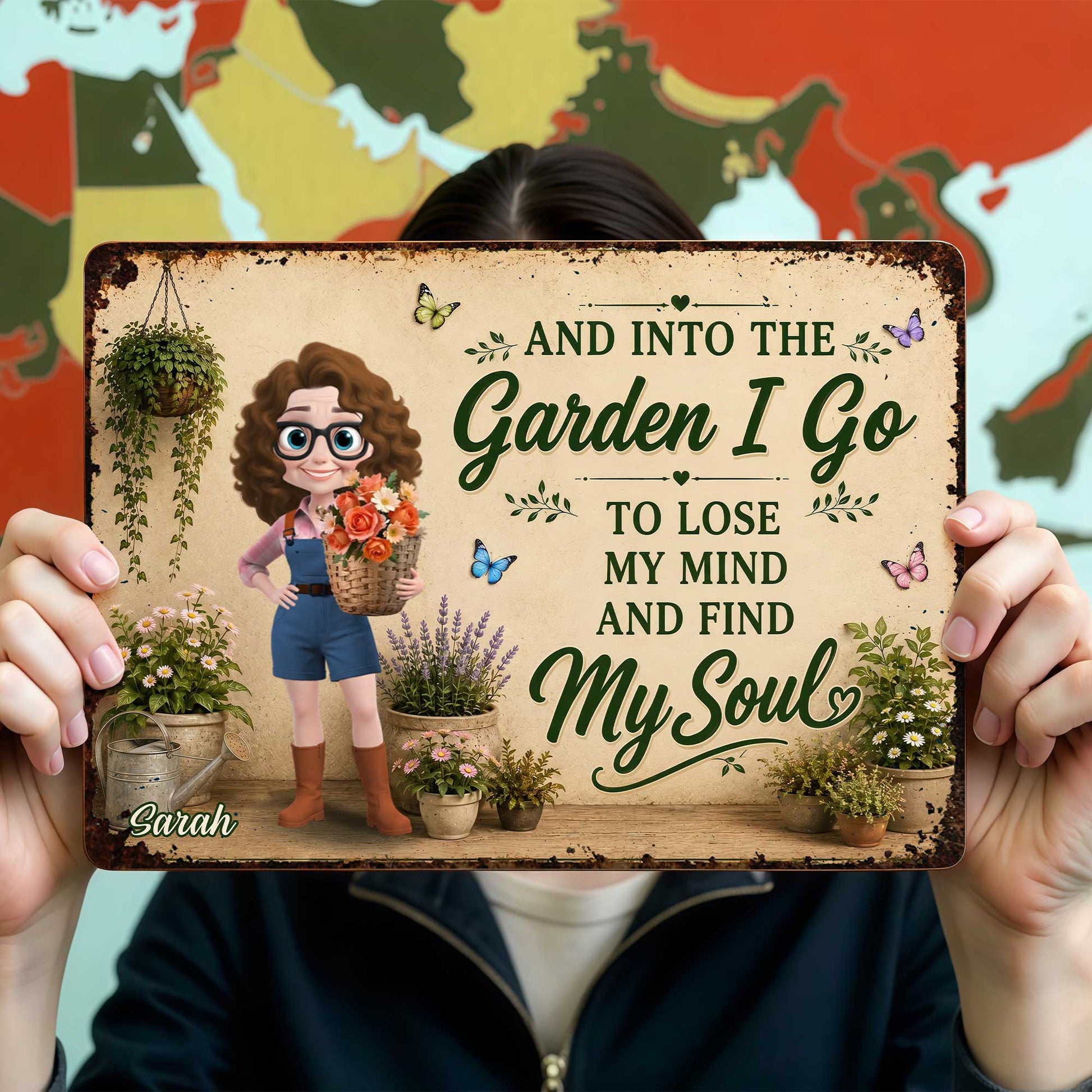 Metal Sign gift-ready design for Mom