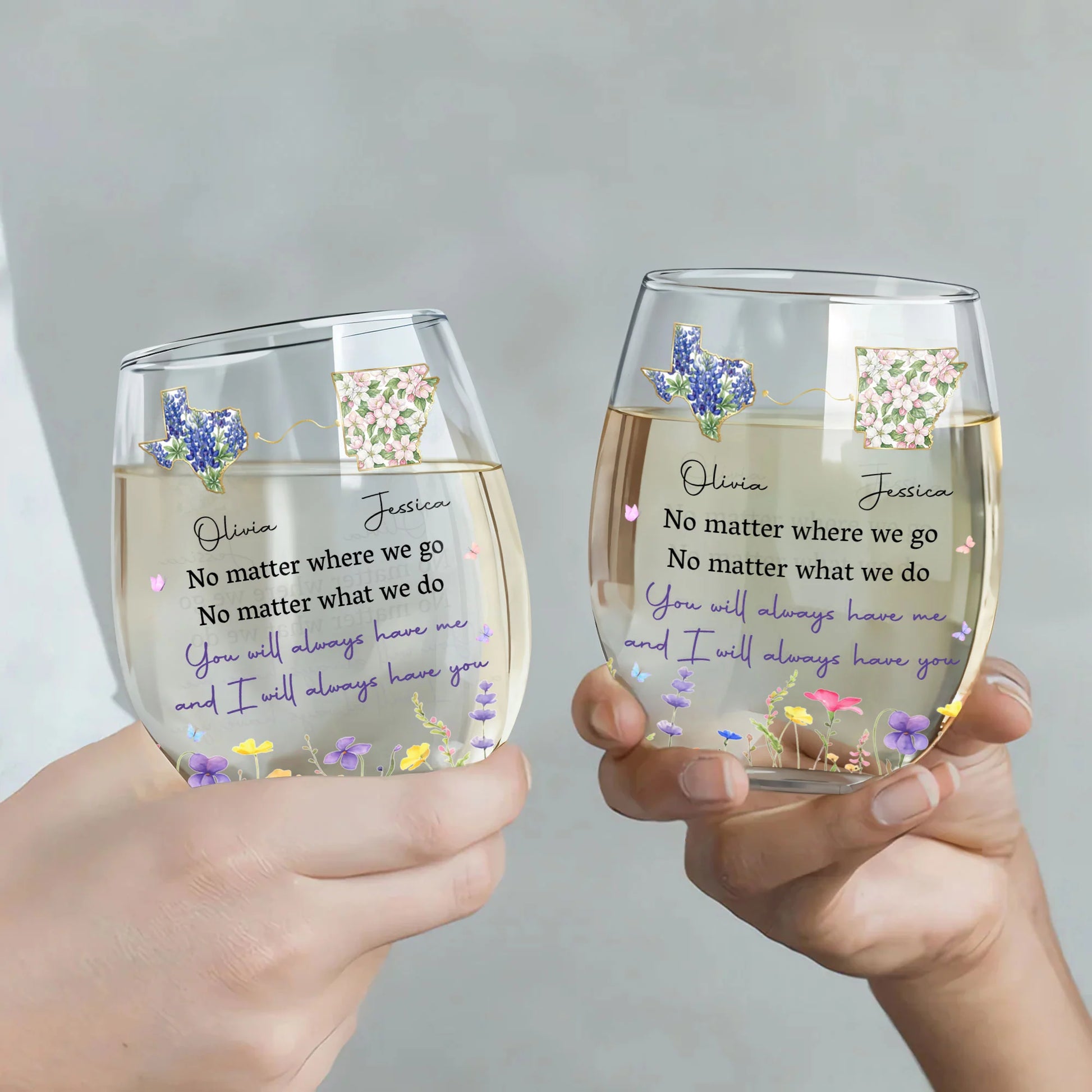 Tumbler gift-ready design for Best Friends