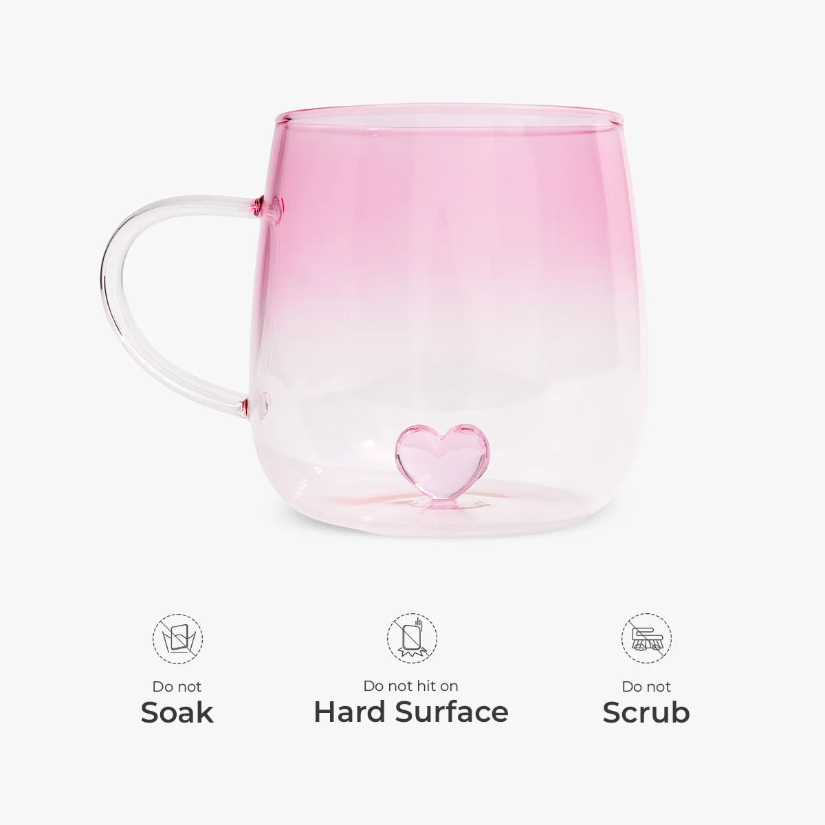 Sisters Are Different Flowers - Personalized Sister Pink Gradient Glass Mug