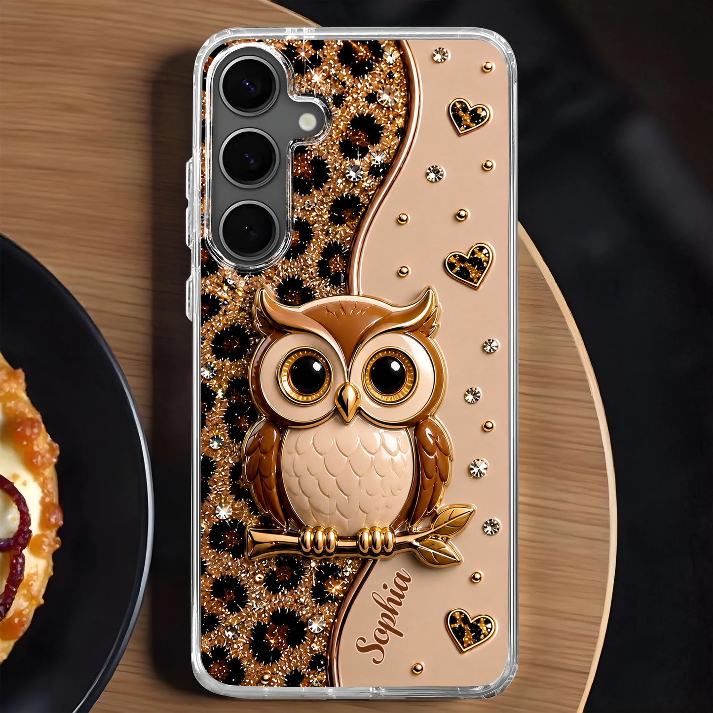 Personalized Clear Phone Case personalization view for Daughter/Granddaughter