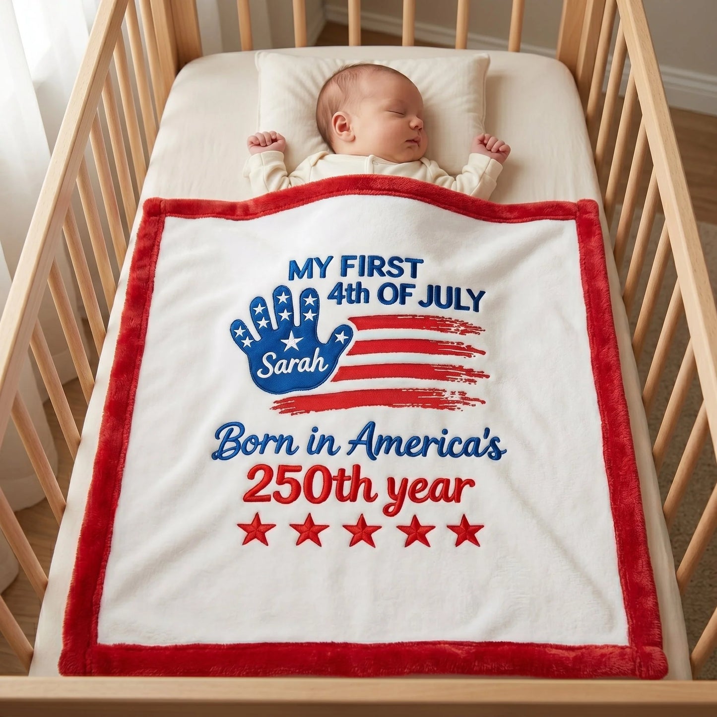 Personalized Baby Blanket personalization view for Kids/Babies