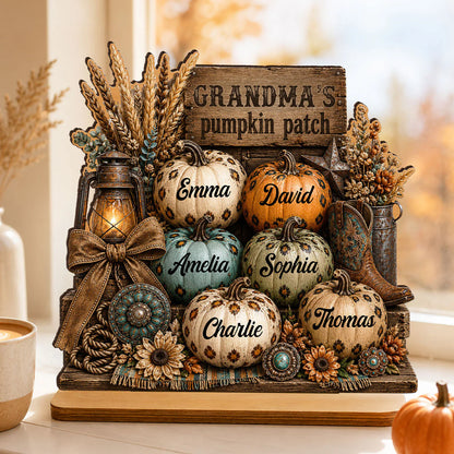 Plaque gift-ready design for Grandma