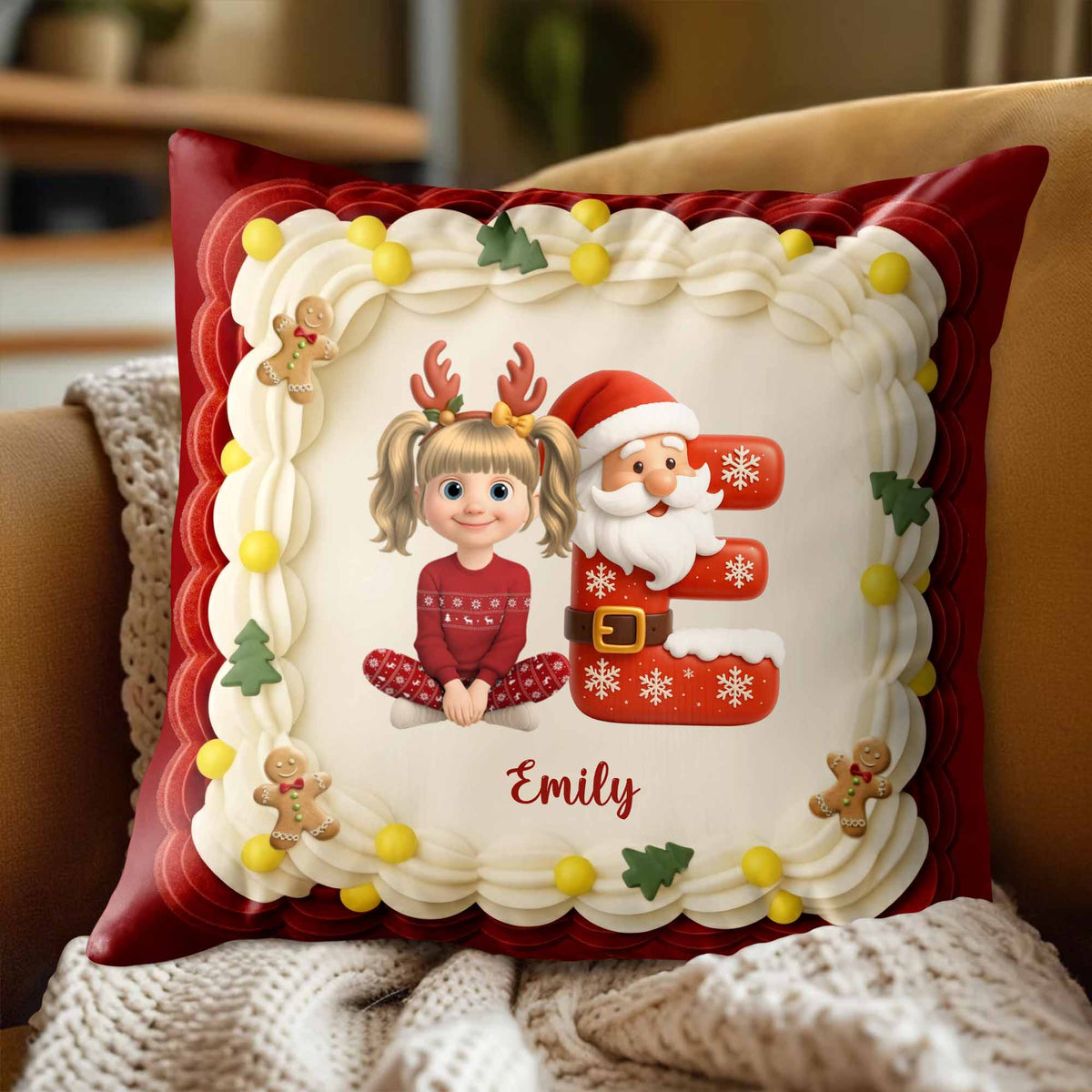 Celebrate A Magical Christmas With Santa And Reindeer