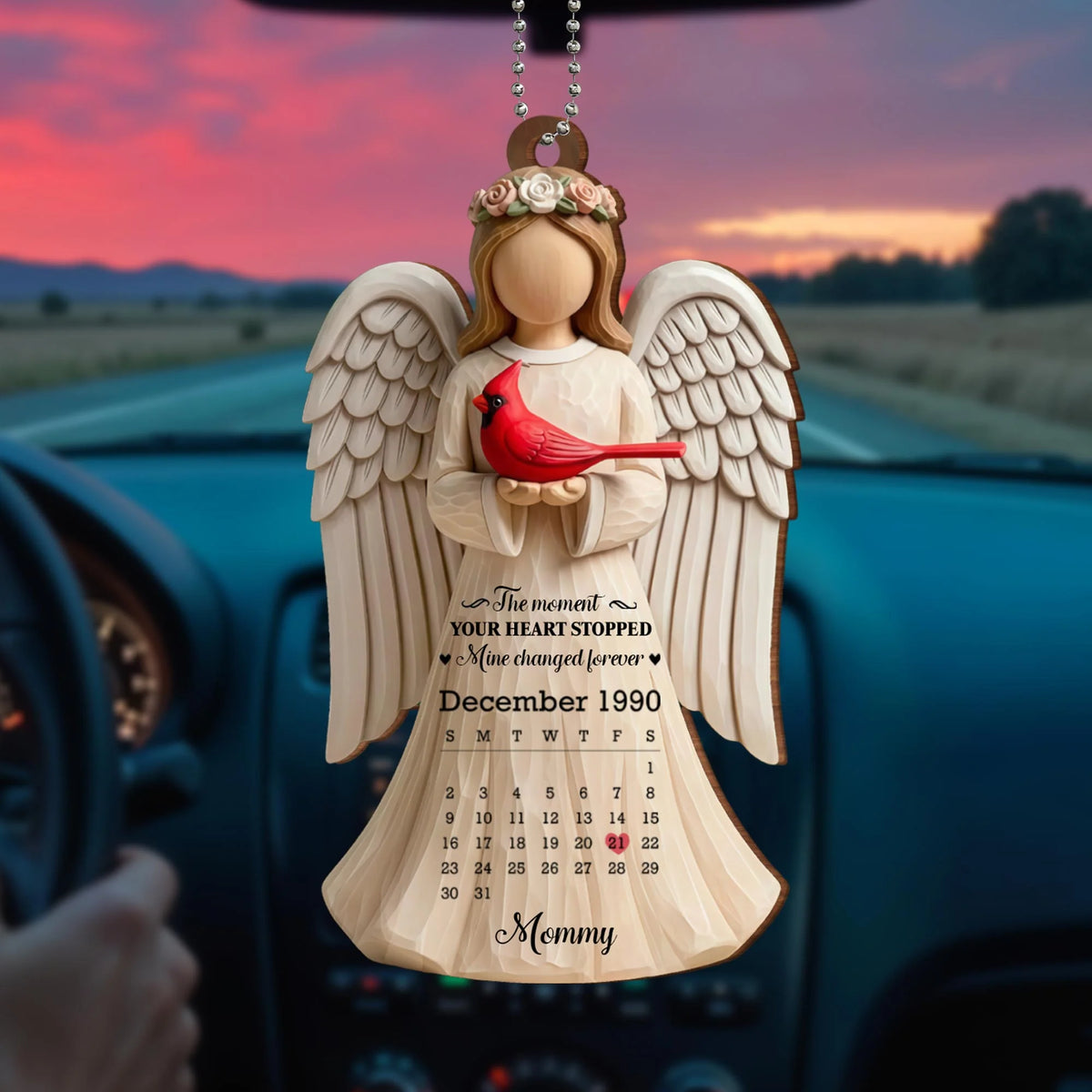 The Moment Your Heart Stopped, Angel And Cardinal Design