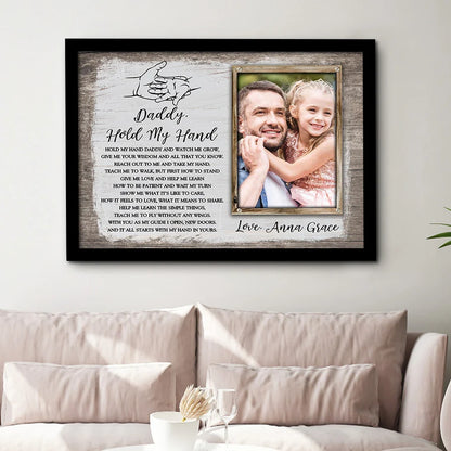 Dad Custom Photo Canvas