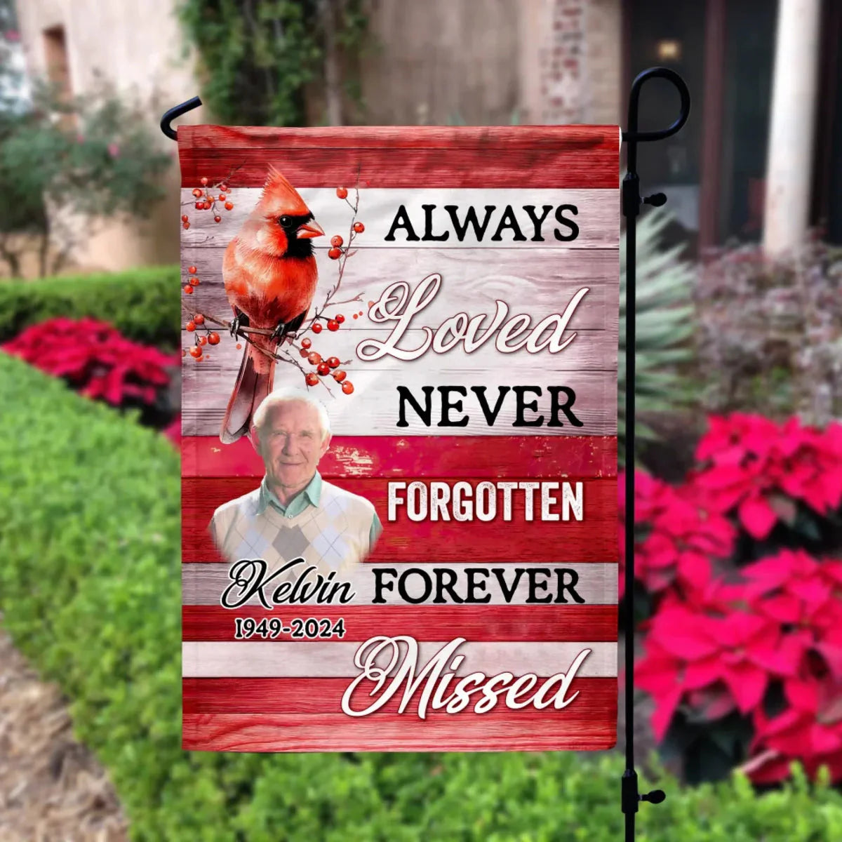 Garden Flag gift-ready design for Family