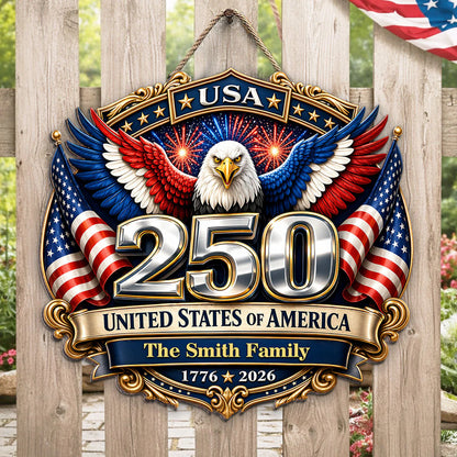 Wood Sign detail view for Family