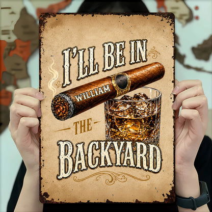 Personalized Man Cave Sign for Dad with personalized design details for meaningful gifting image 6