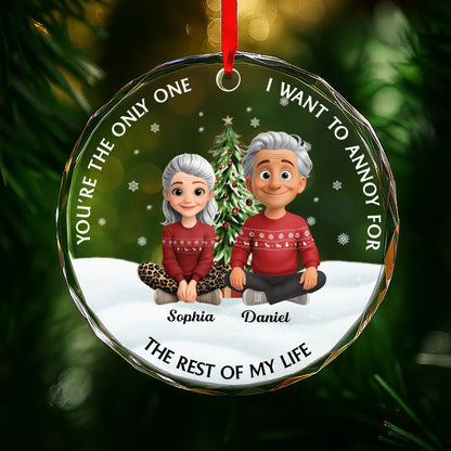 You're The Only One I Want To Annoy, Christmas Tree and Couple
