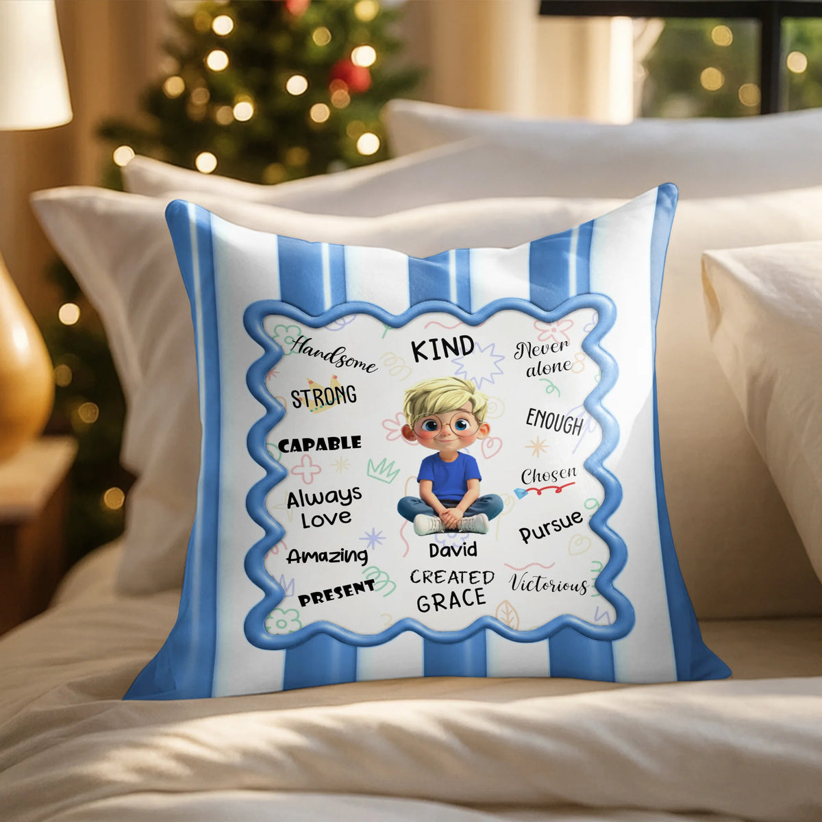 Beautiful Kind Strong Capable Always Love Amazing Pillow