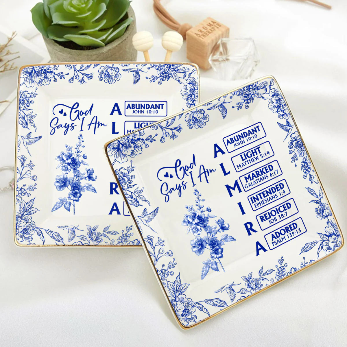 Jewelry Dish gift-ready design for Mom