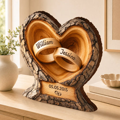 Plaque gift-ready design for Couples