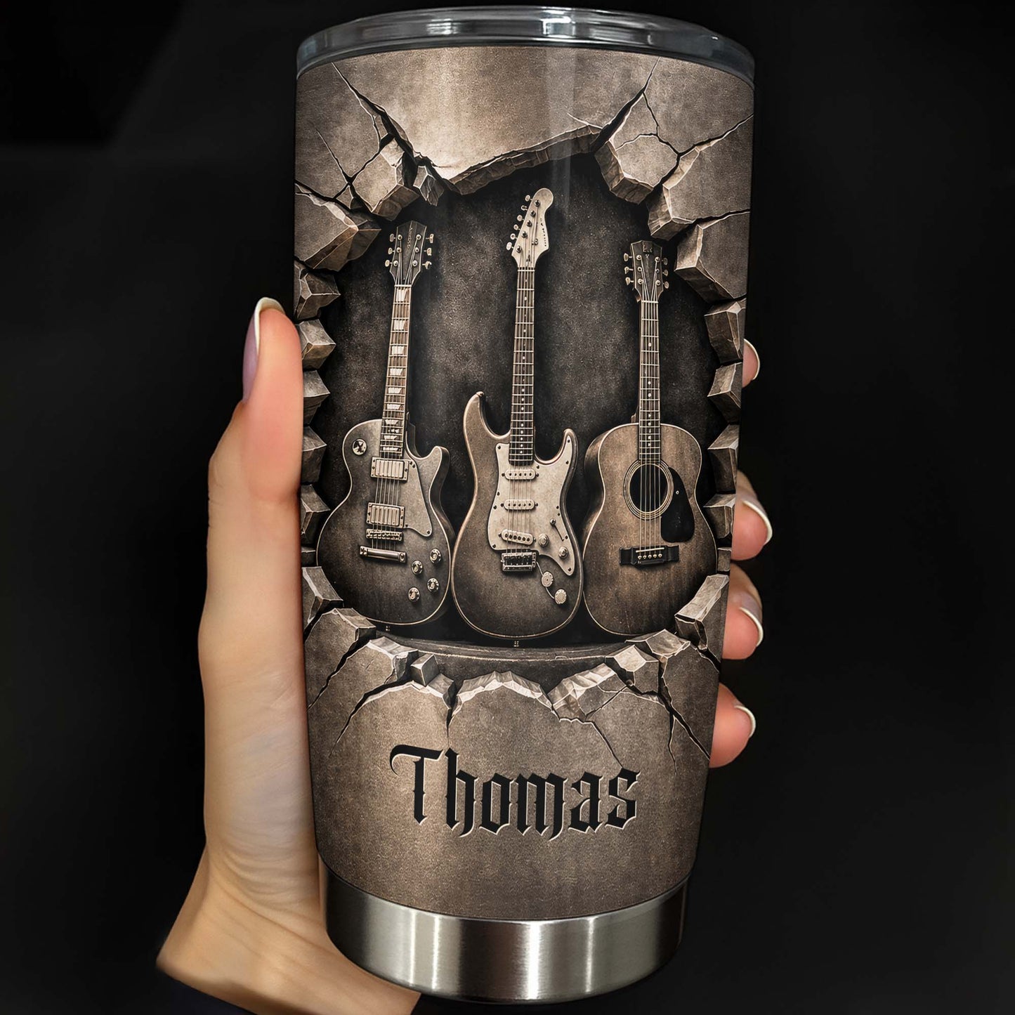 Custom Music Lover Gift for Dad with personalized design details for meaningful gifting image 8