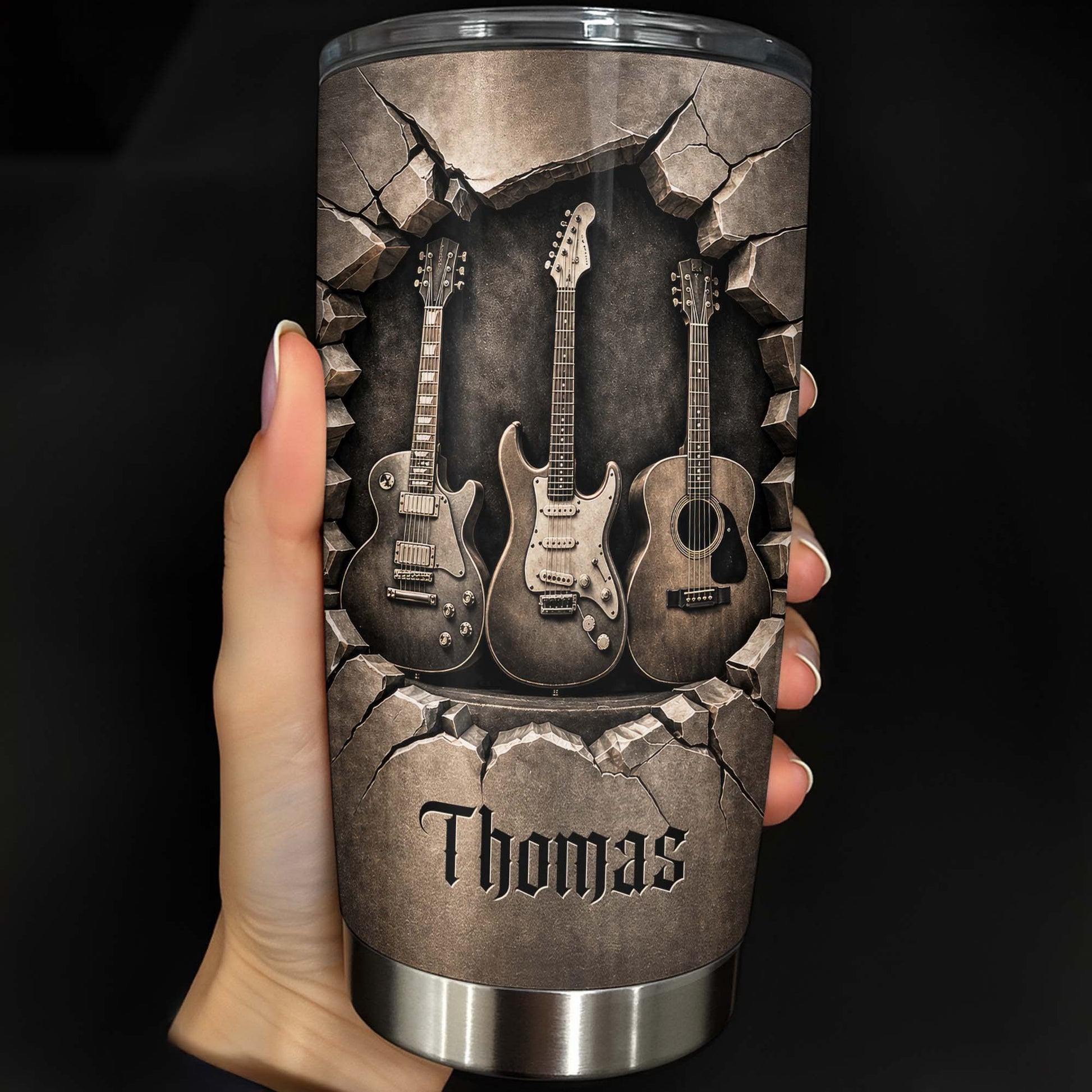 Custom Music Lover Gift for Dad with personalized design details for meaningful gifting image 8
