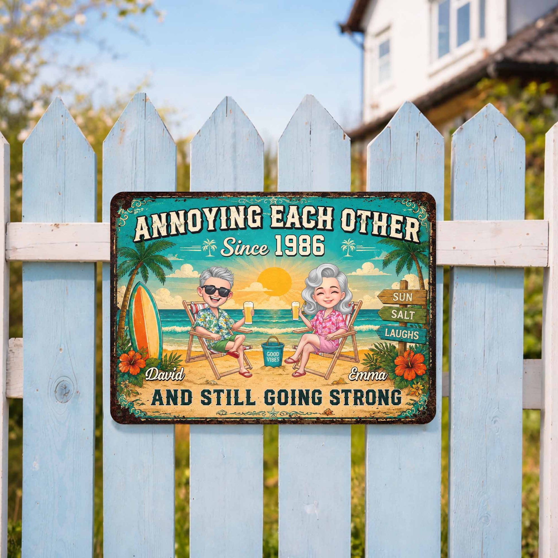 Metal Sign gift-ready design for Wife