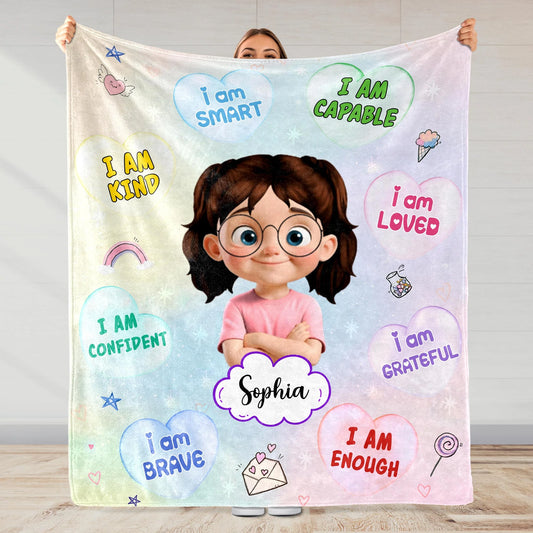 I Am Smart, I Am Capable, Affirmations For Young Girls