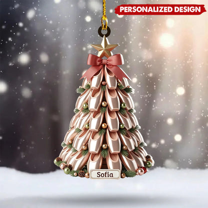 Personalized Ballet Ornament personalization view for Daughter/Granddaughter