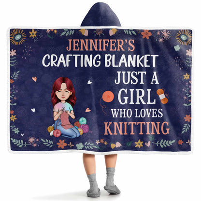 Just A Girl Who Loves Knitting